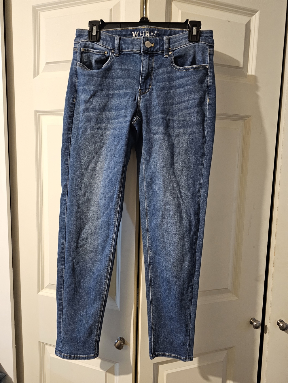 White House Black Market Medium Blue Skinny Jeans